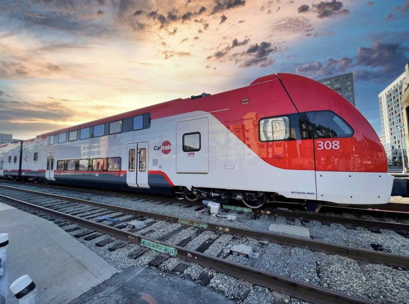 CALTRAIN SUCCESSFULLY TESTS ELECTRIC TRAINS FROM REDWOOD CITY TO SAN JOSE